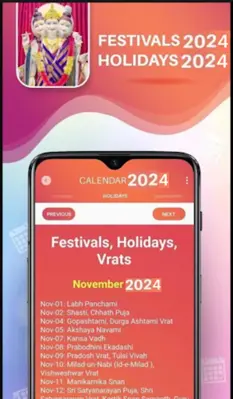 2024 calendar - Bharat android App screenshot 0