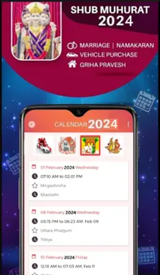 2024 calendar - Bharat android App screenshot 1